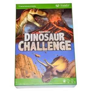 🔥SimplyFun.com Dinosaur Challenge Learning‎ Game Reiner Knizia Home School 🦕